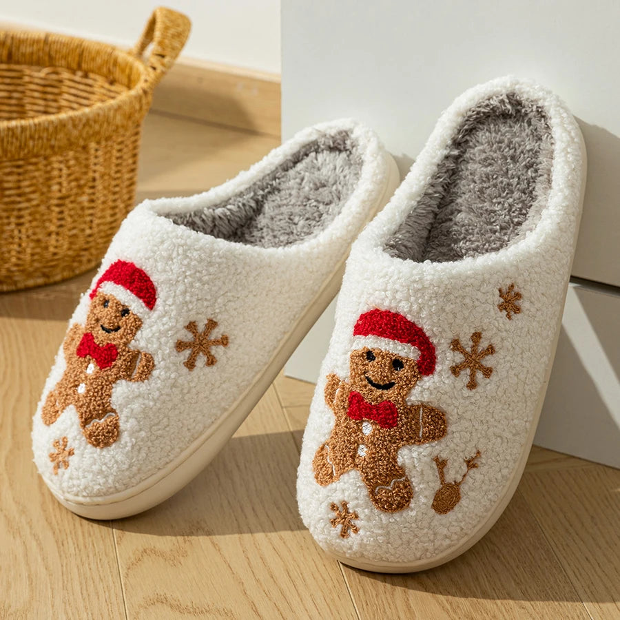 Gingerbread Slippers: Festive Warmth for Your Home