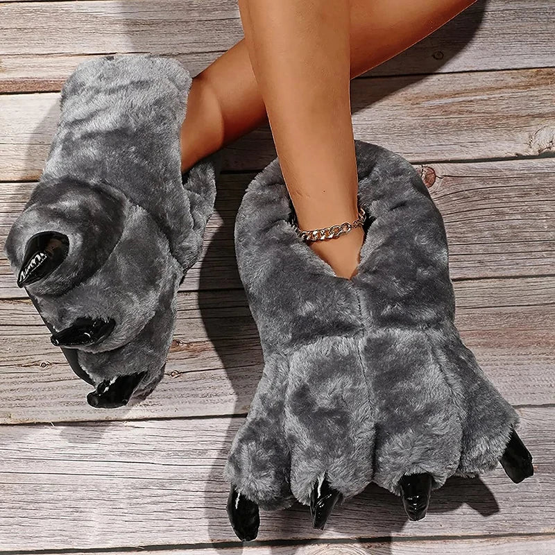 Monster Claw Slippers: Fun and Warmth at Home