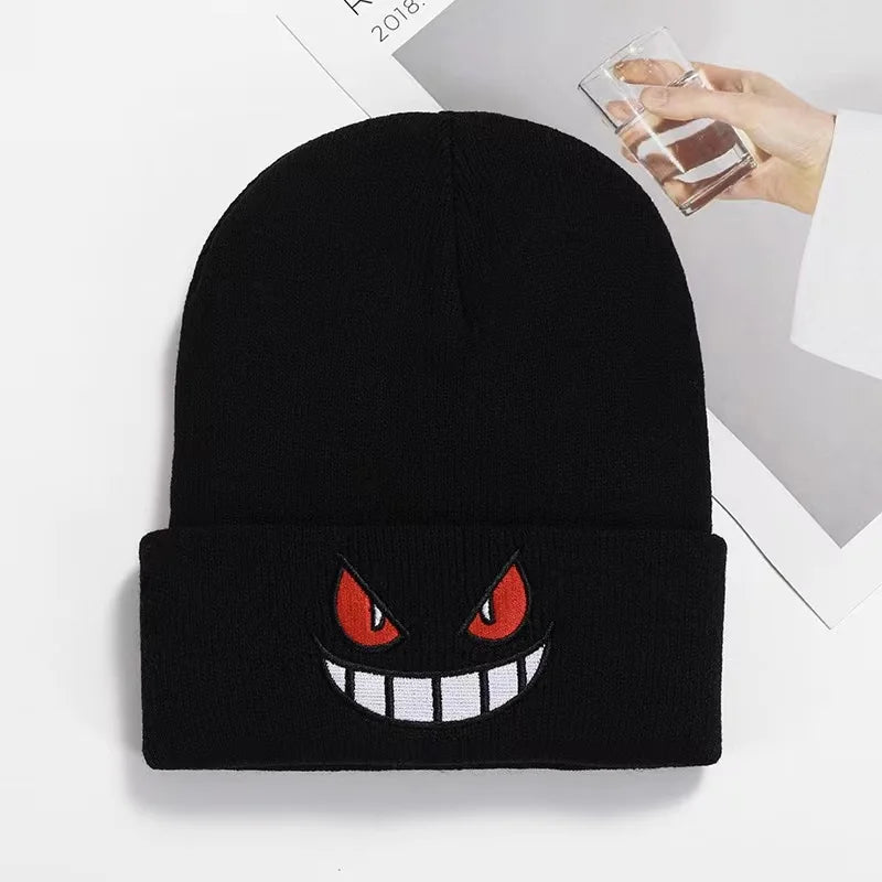 Gengar Pokémon Beanie - Warm, Thick Hat for Fans