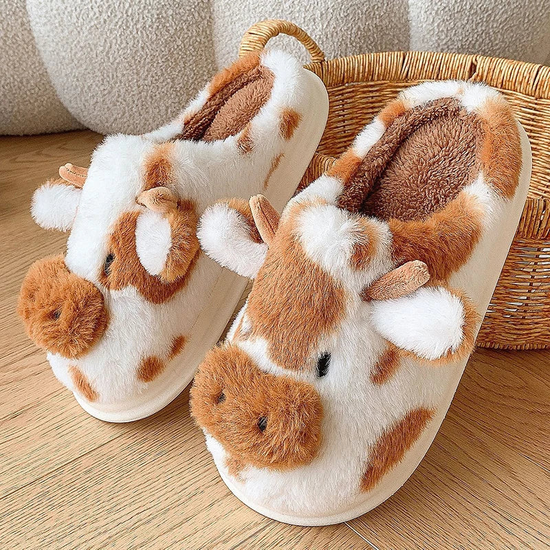 Adorable Cow Slippers: Comfort and Style for Your Home