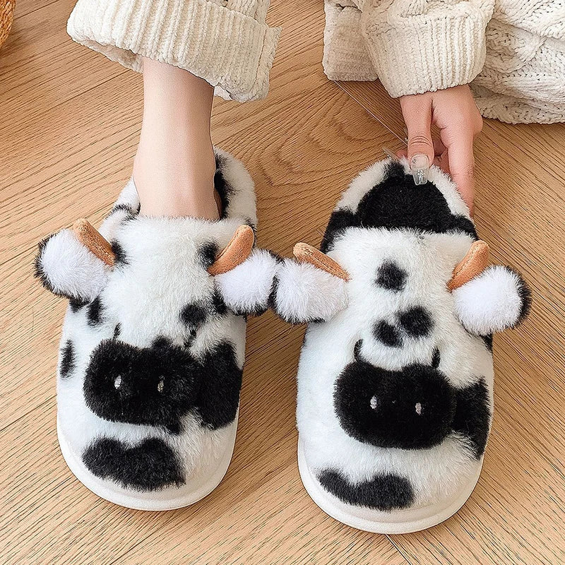 Adorable Cow Slippers: Comfort and Style for Your Home