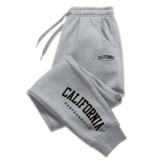 California-Style Sweatpants - Comfort and Style in Various Colors