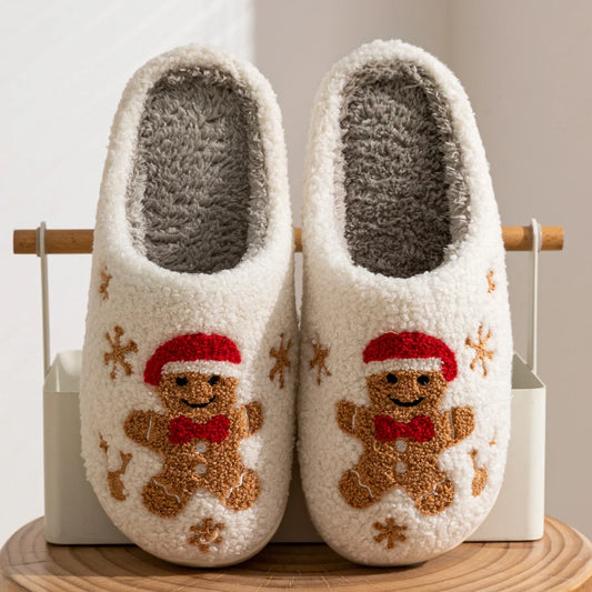 Gingerbread Slippers: Festive Warmth for Your Home