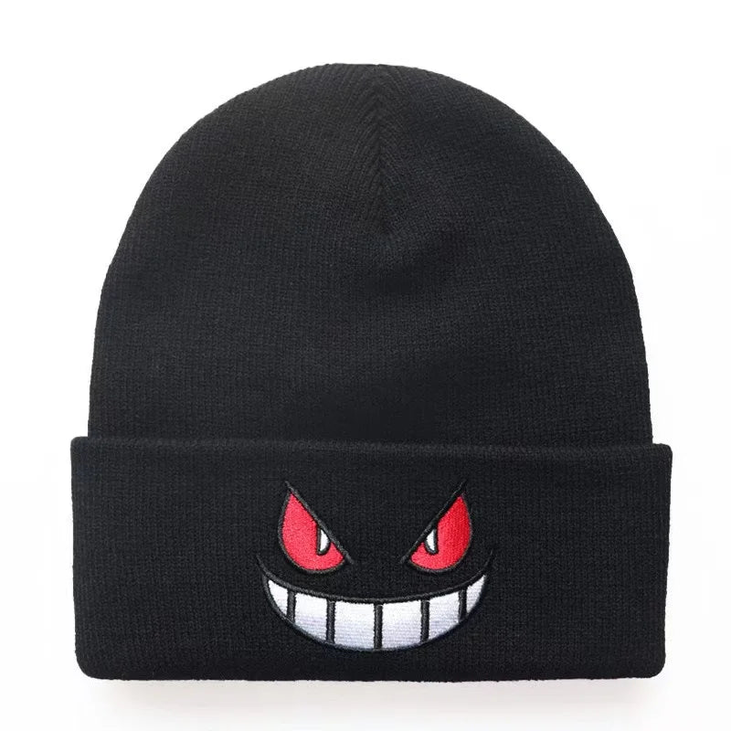 Gengar Pokémon Beanie - Warm, Thick Hat for Fans