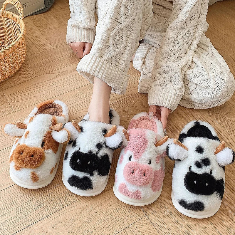 Adorable Cow Slippers: Comfort and Style for Your Home