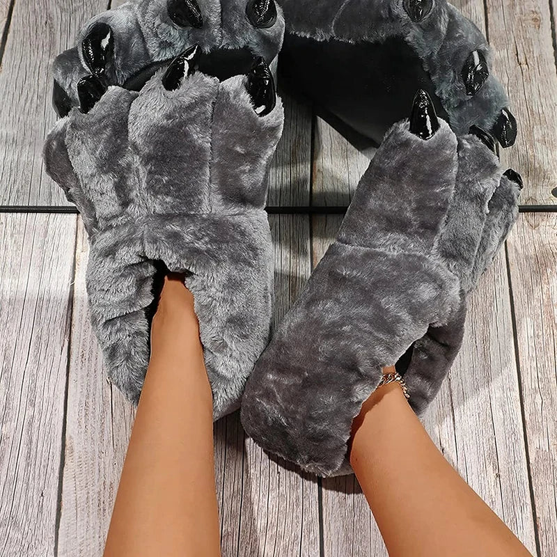 Monster Claw Slippers: Fun and Warmth at Home