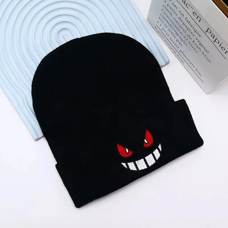 Gengar Pokémon Beanie - Warm, Thick Hat for Fans