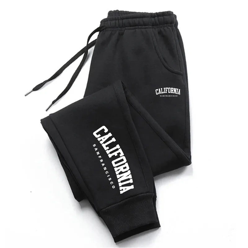 California-Style Sweatpants - Comfort and Style in Various Colors