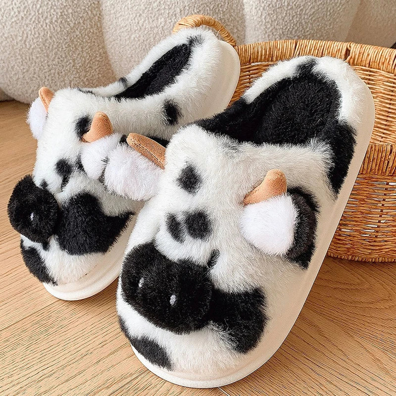 Adorable Cow Slippers: Comfort and Style for Your Home