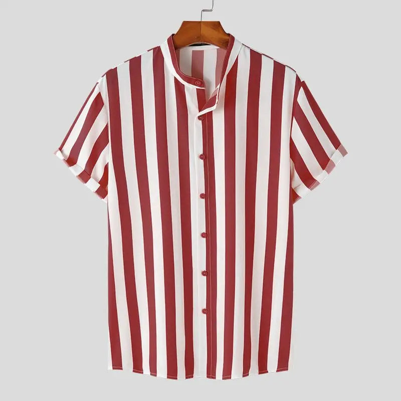 Men's Vertical Striped Shirt