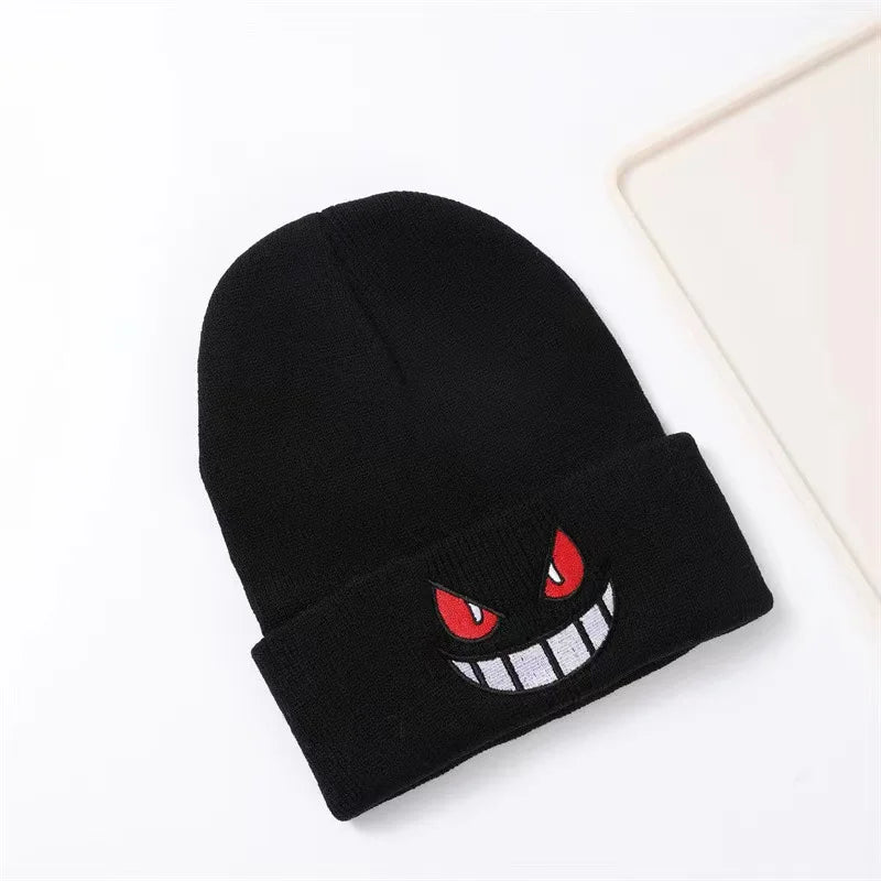 Gengar Pokémon Beanie - Warm, Thick Hat for Fans