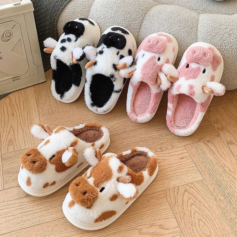 Adorable Cow Slippers: Comfort and Style for Your Home